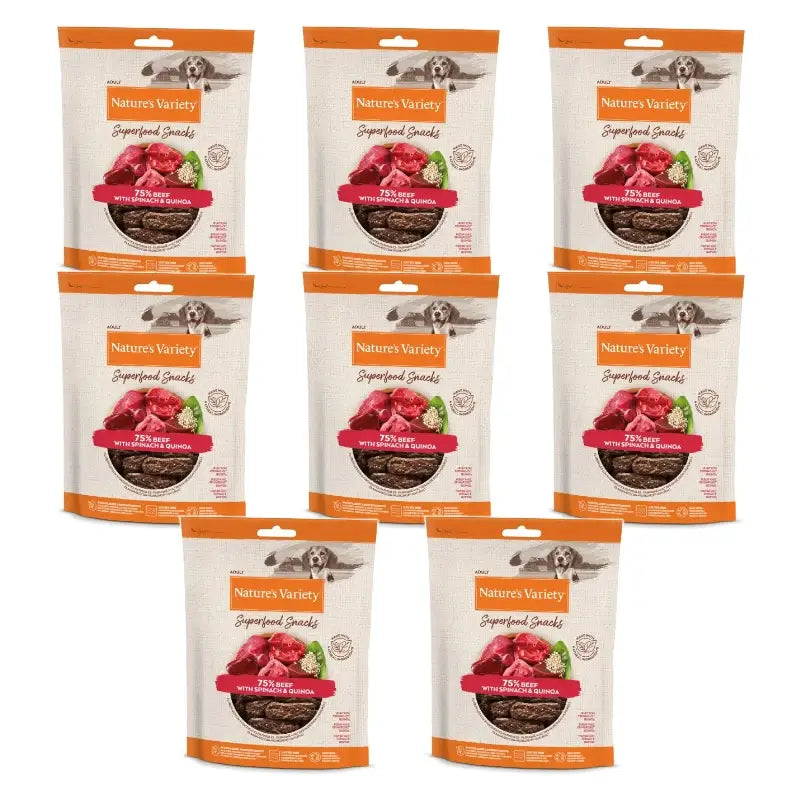 Nature's Variety Snack Nvd Delibars Spfood Snacks Beef 0.070 kg, 8 x 70 g