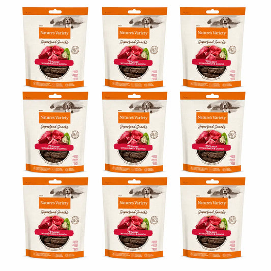 Nature's Variety Snack Nvd Delibars Spfood Snacks Beef 0.070 kg, 9 x 70 g