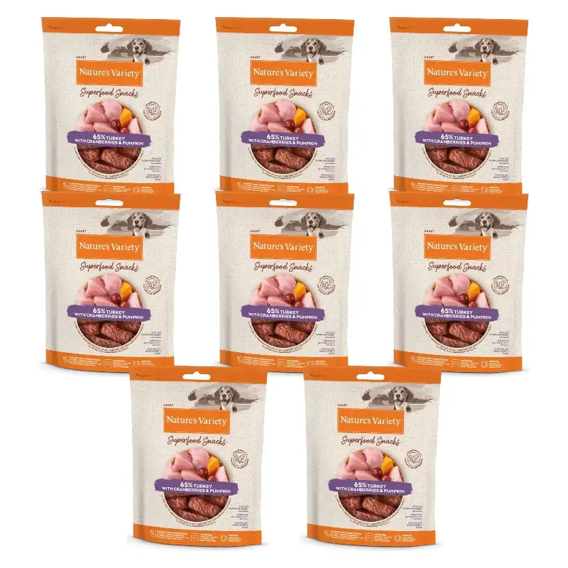 Nature's Variety Snack Nvd Delibars Spfood Snk Turkey 0.070 kg, 8 x 70 g