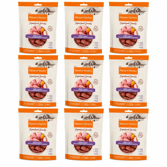Nature's Variety Snack Nvd Delibars Spfood Snk Turkey 0.070 kg, 9 x 70 g