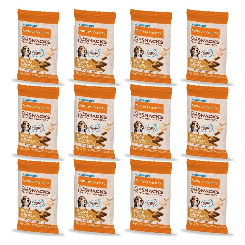 Nature's Variety Puppy Snack, With Chicken, Natural, 12 x 50 g