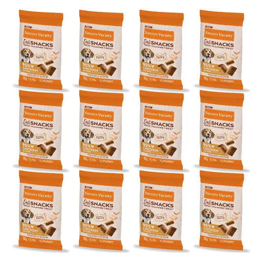 Nature's Variety Adult Dog Snacks, With Chicken and Pork, Natural, 12 x 50 g