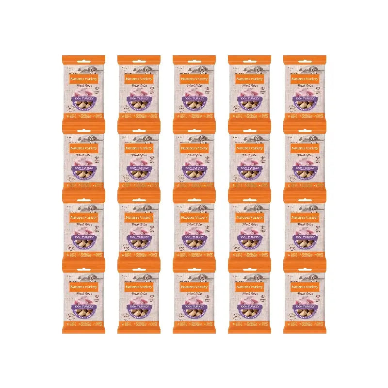 Nature's Variety Freeze-Dried Dog Treats, With Turkey, Natural, 20 x 20 g