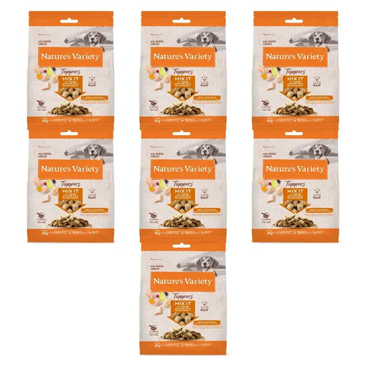 Nature's Variety Freeze-Dried Dog Treats, With Chicken, Natural, 7 x 40 g