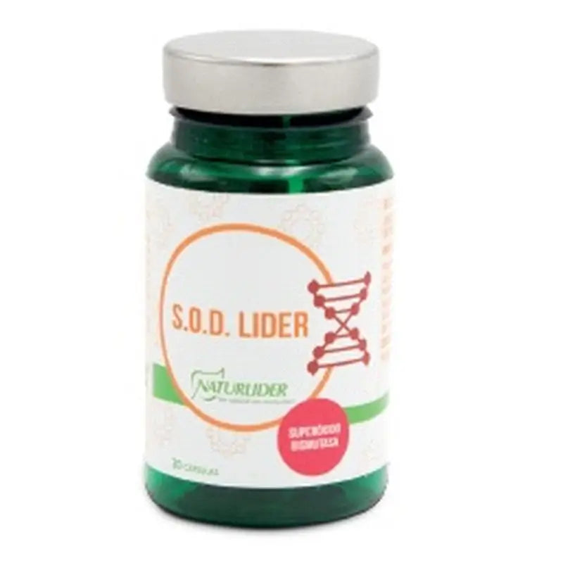 Naturlider S.O.D.Lider Superoxide Dismutase Sod , 30 capsules