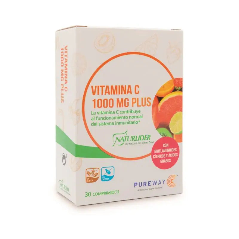 Naturlider Vitamin C 1000 Mg Plus , 30 tablets