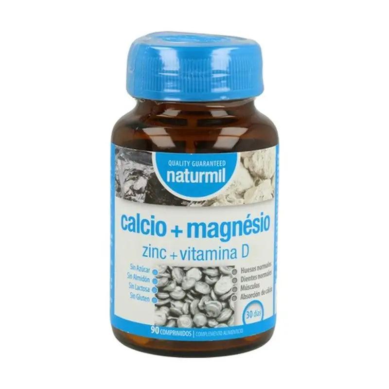 Naturmil Calcium+Magnesium+Zinc Vit D , 90 tablets