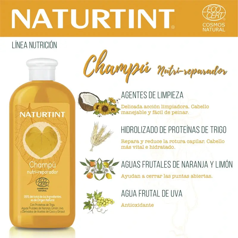 Naturtint Natural Repair Nourishing Shampoo 330 Ml