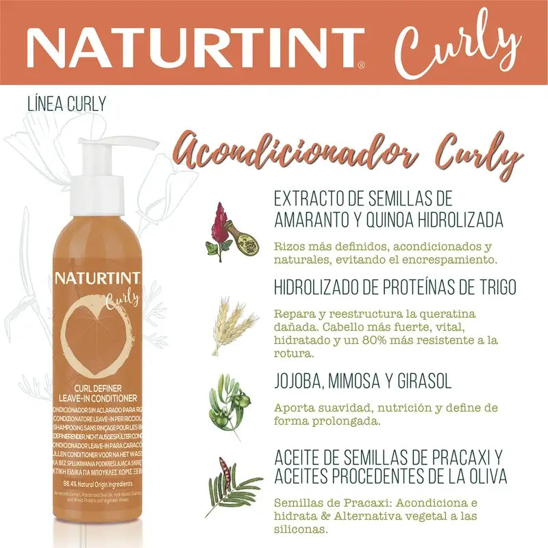 Naturtint No Rinse Curl Conditioner 200Ml