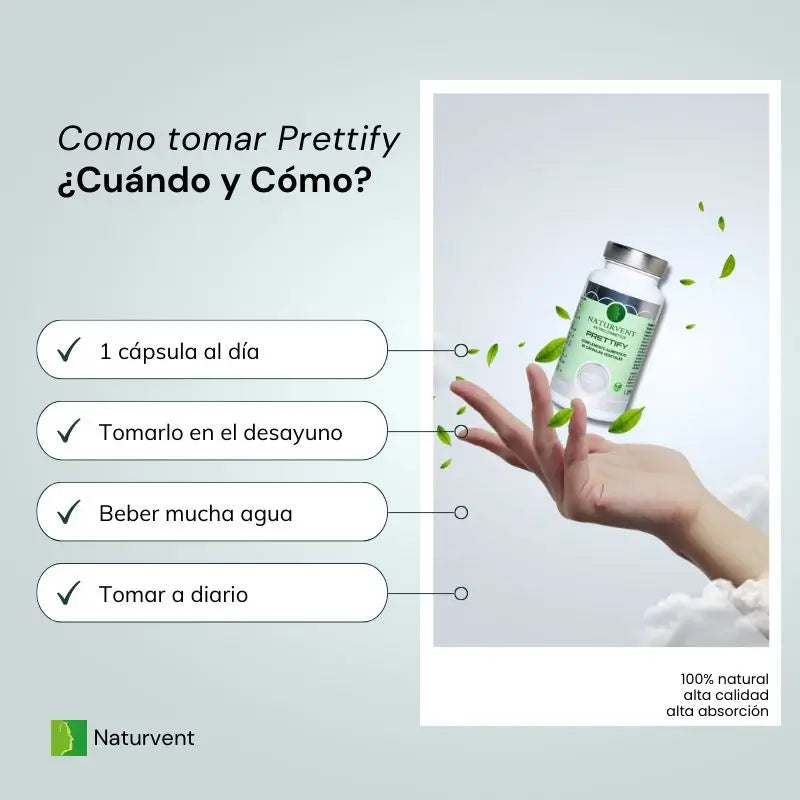 Naturvent Anti-wrinkle Prettify, 60 capsules