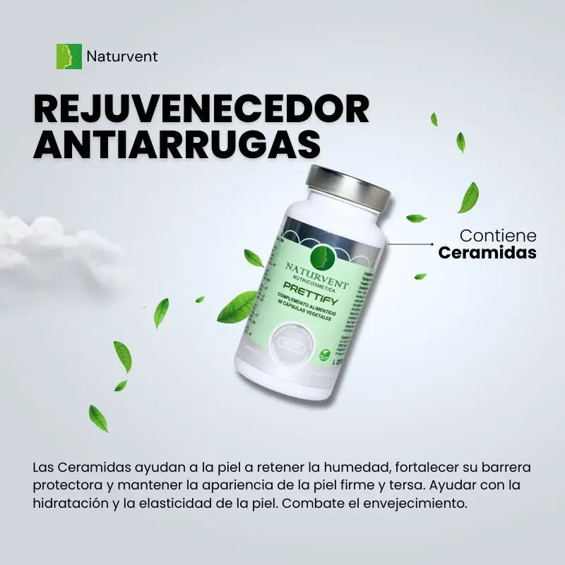 Naturvent Anti-wrinkle Prettify, 60 capsules