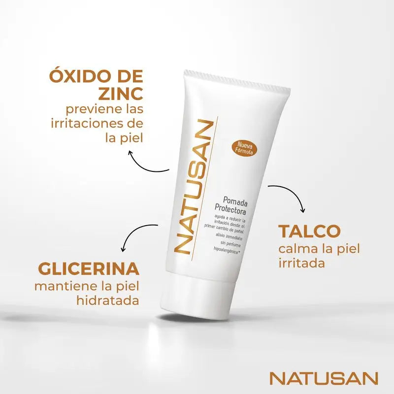 Natusan Baby Diaper Cream Hypoallergenic Anti Irritation, 100 ml