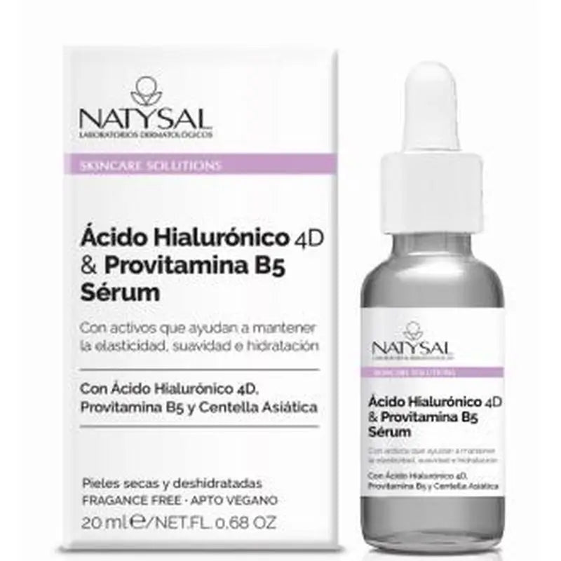 Natysal Hyaluronic Acid 4D & Provitamin B5 Serum 20Ml.