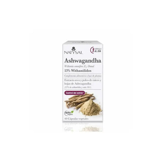Natysal Ashwagandha , 40 capsules