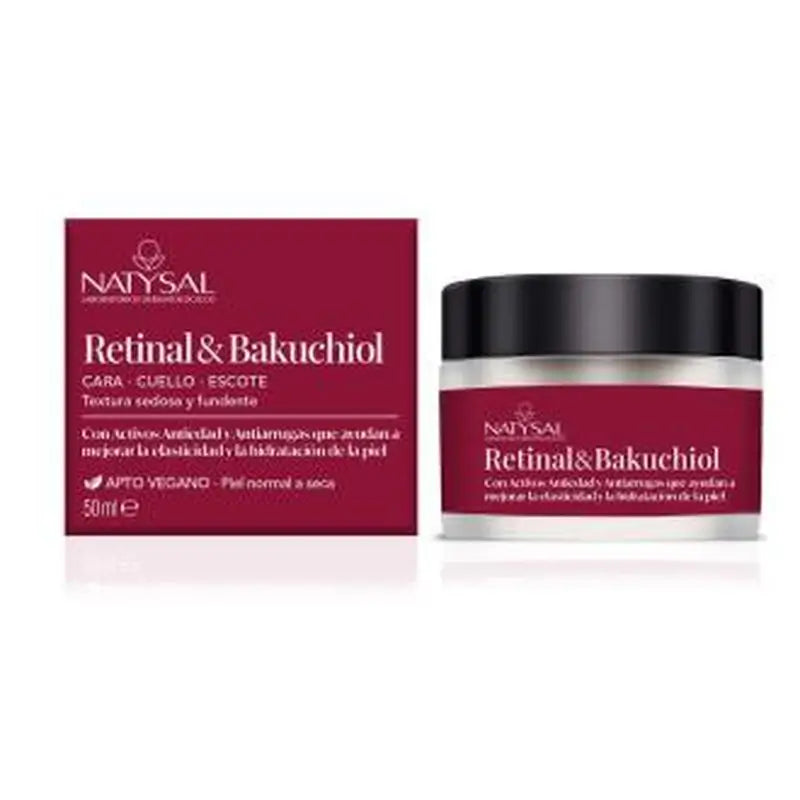 Natysal Retinal-Bakuchinol Face-Neck-Bottom Cream 50Ml.