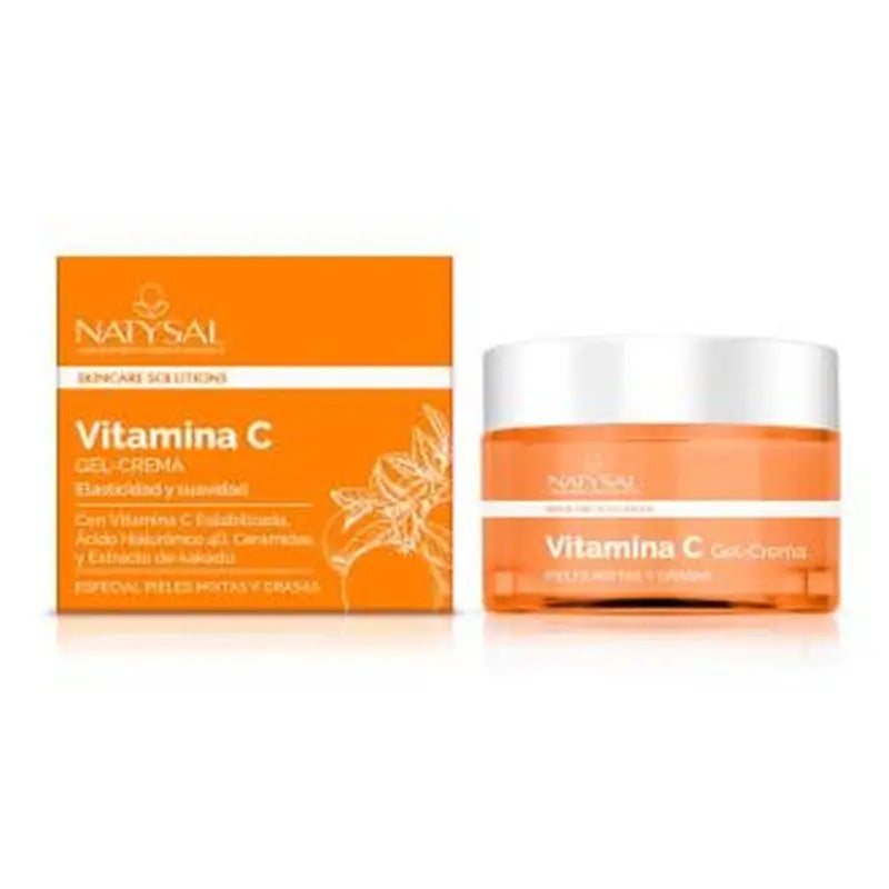Natysal Vitamin C Oily-Mixed Skin Gel-Cream 50Ml.