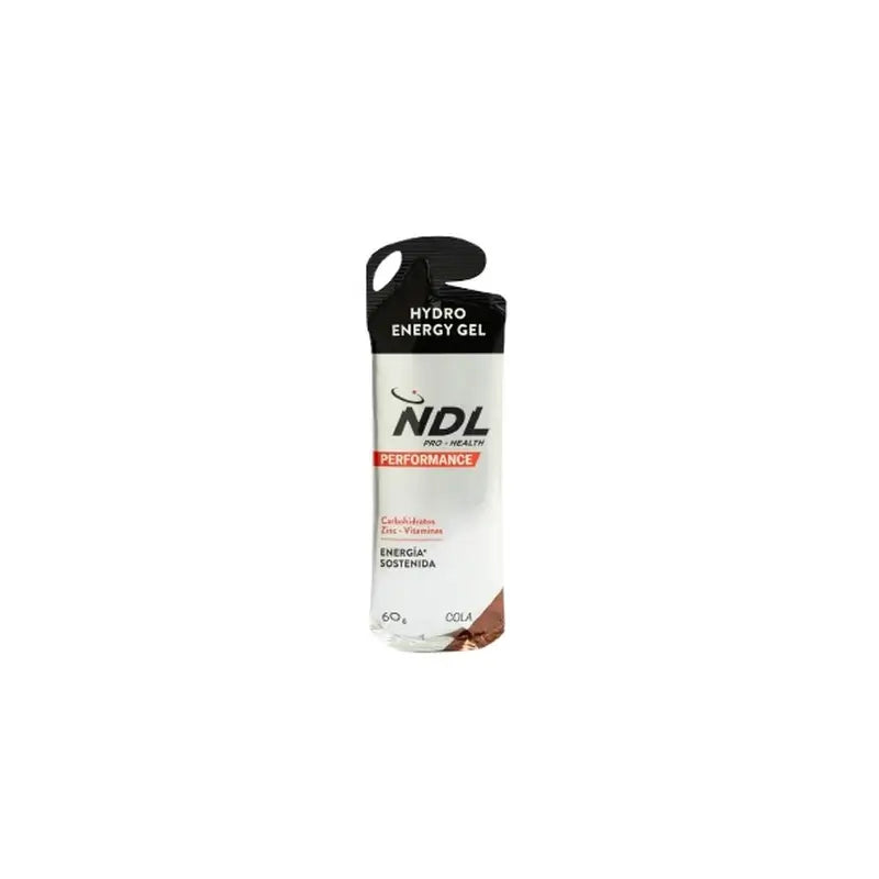 NDL Pro-Health Caffeine Free Energy Gel Cola flavour, pack of 12x60 grams