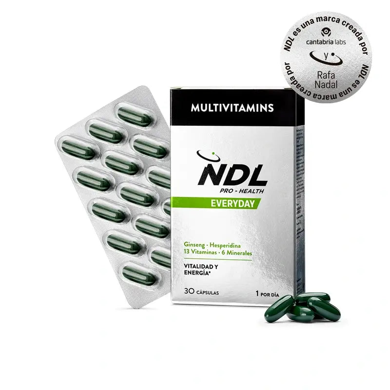 NDL Pro-Health Multivitamins, 30 Capsules