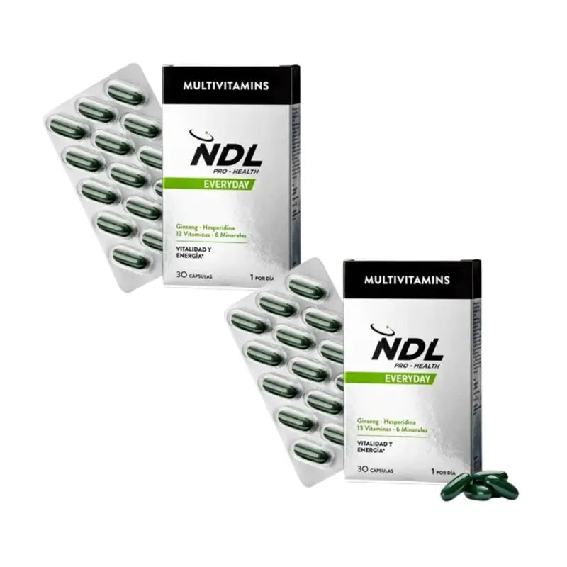 Ndl Pro-Health Ndl Pro-Health Multivitamins, 2X30 Capsules