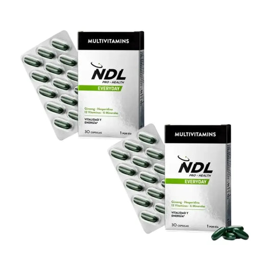 Ndl Pro-Health Ndl Pro-Health Multivitamins, 2X30 Capsules