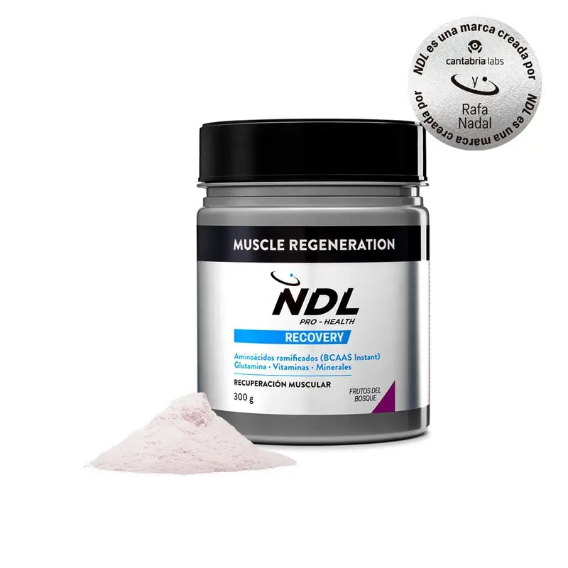 NDL Pro-Health Muscle Regeneration, BCAAs 2:1:1, Glutamine, Fruits of the Forest Powder 300g