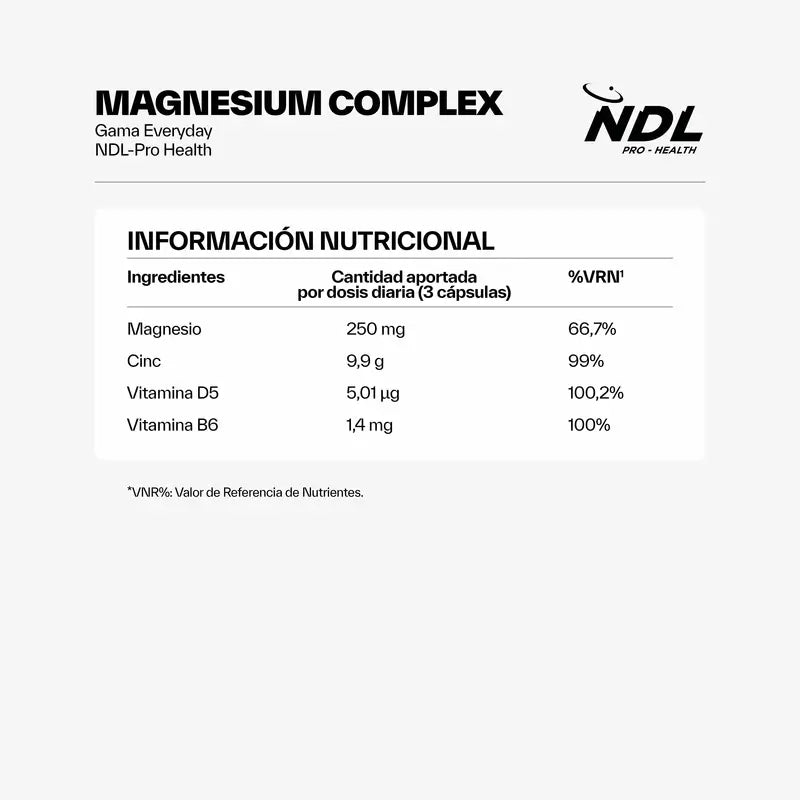 NDL Pro-Health Triple Magnesium, 120 Capsules