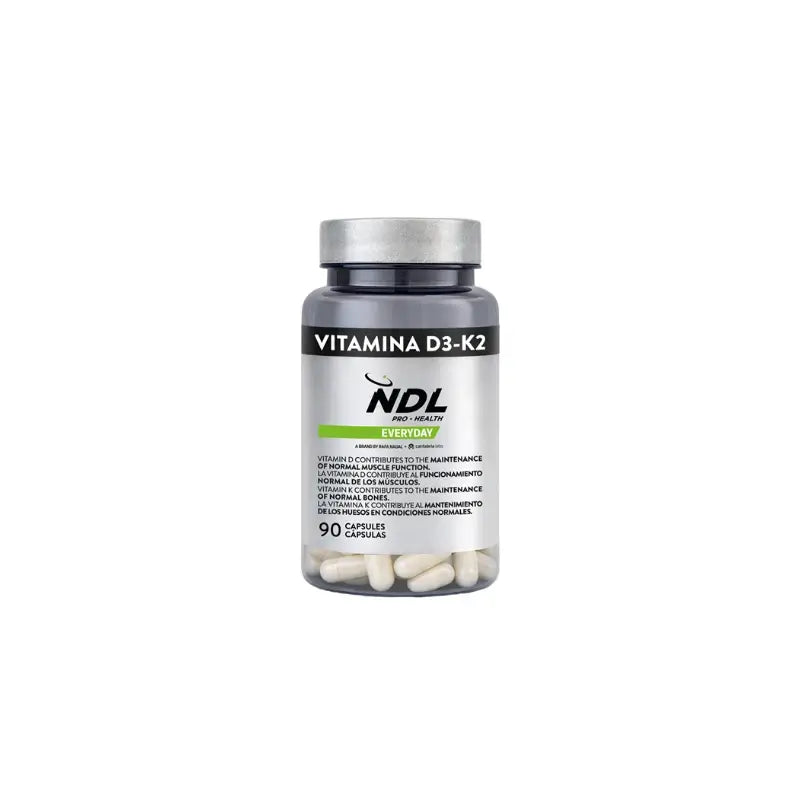 Ndl Pro-Health  Vitamin D3 and K2, 90 capsules
