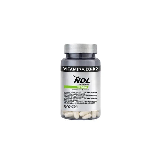 Ndl Pro-Health  Vitamin D3 and K2, 90 capsules