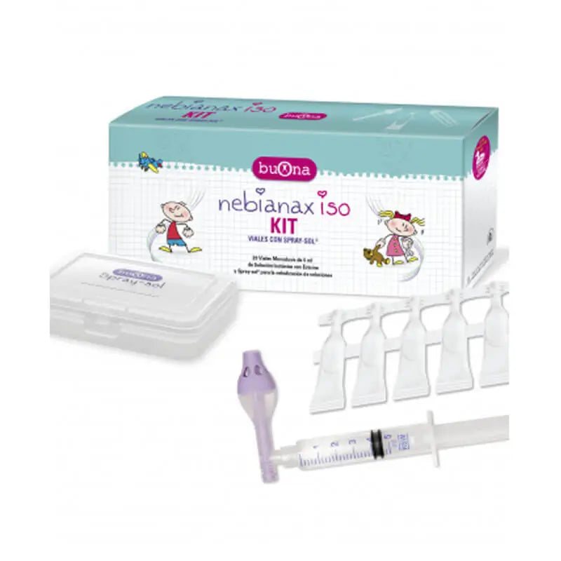 Buona Nebianax Iso Kit 20 Vials x 5 ml + Spray-Sol