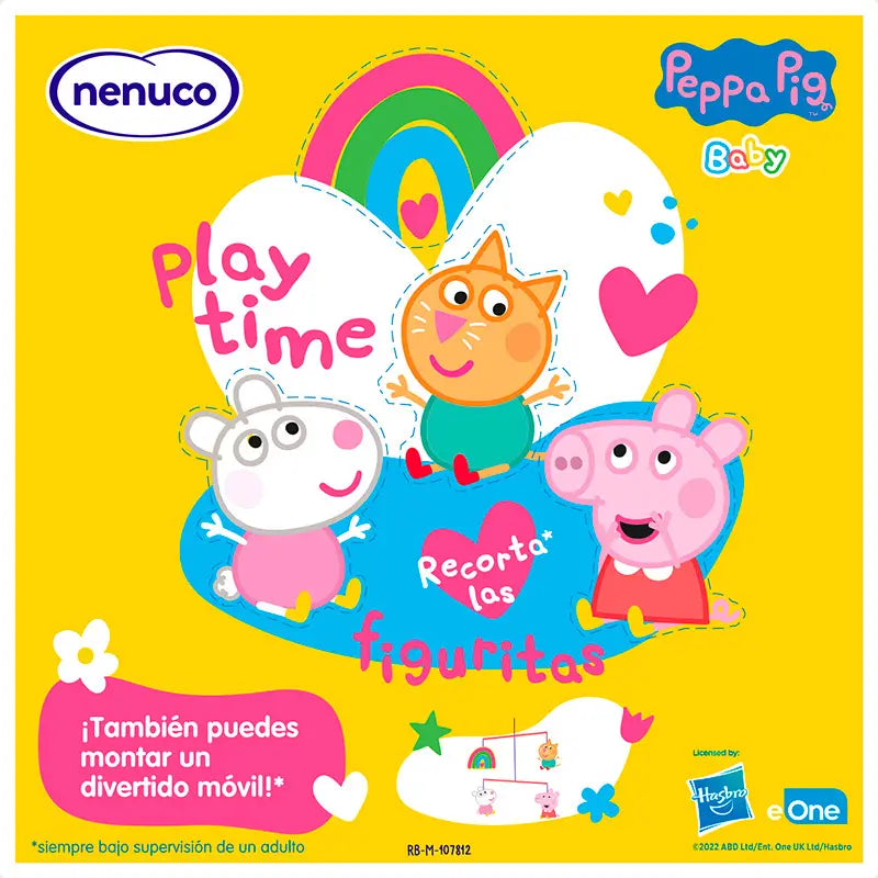 Nenuco Peppa Pig Eau de Toilette, 240 ml + gift glass