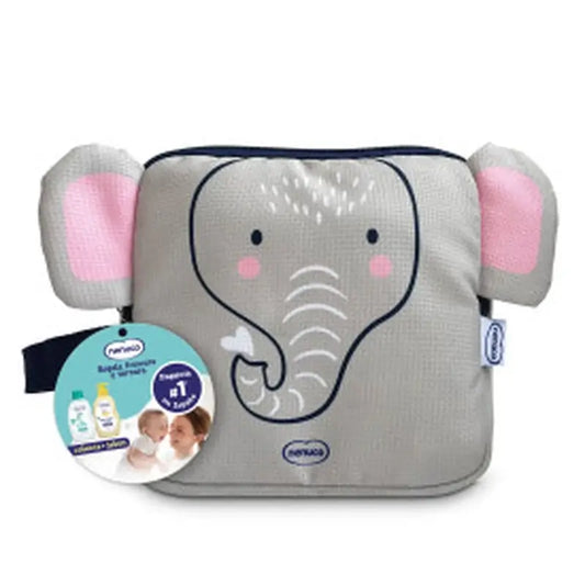 NENUCO Baby Cloth Toilet Bag with Soap and Eau de Toilette, 2x200 ml.