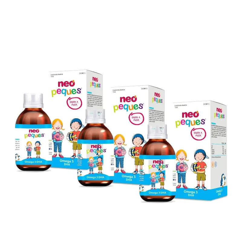 Neo Peques Omega 3, 150 ml, pack of 3