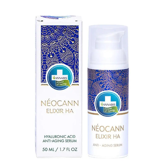 Néocann Elixir Ha - Natural Anti-Ageing Hemp & Hyaluronic Acid Serum , 50 ml