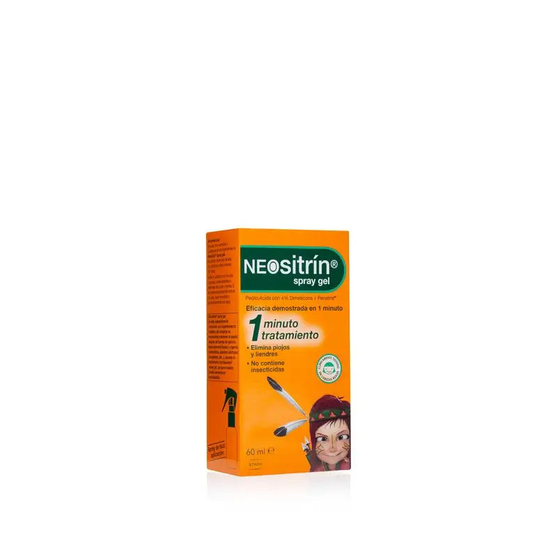 NEOsitrin® Anti-Lice Liquid Gel Spray 60 ml
