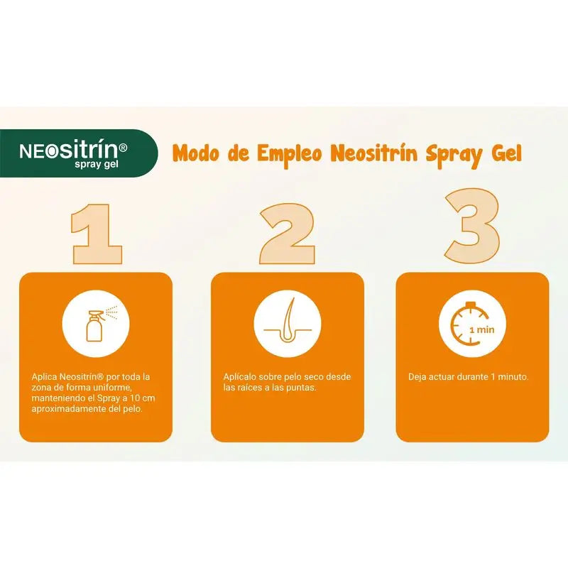 NEOsitrin® Anti-Lice Liquid Gel Spray 60 ml
