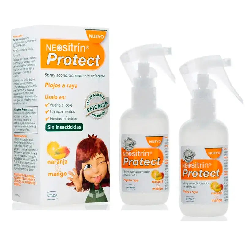 NEOsitrin® Protect Anti-Lice Conditioner Spray, Pack 2 x 100 ml