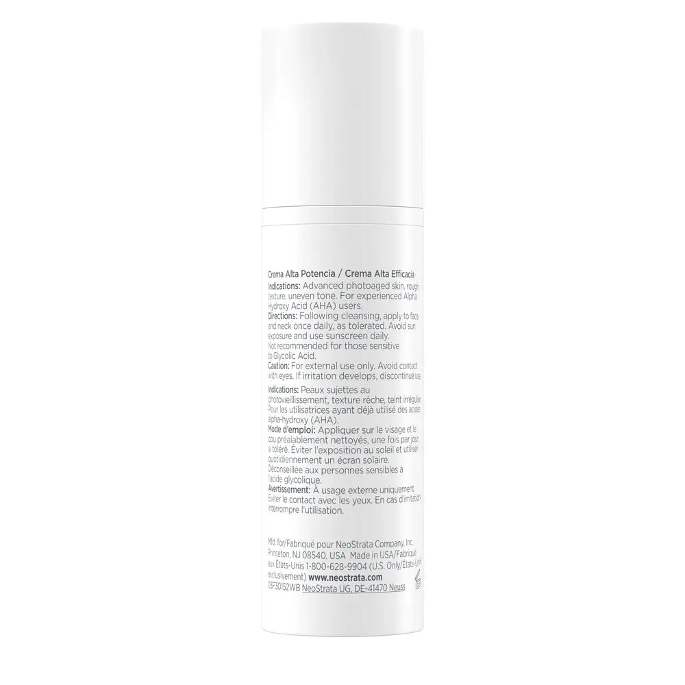 Neostrata High Potency Cream, facial moisturising cream, anti-wrinkle cream 30g