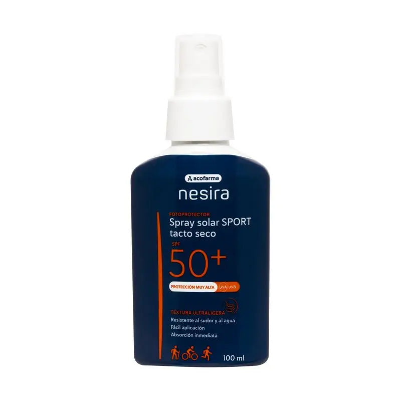 Nesira Sport Sun Spray Dry Touch Spf50+ , 100 ml