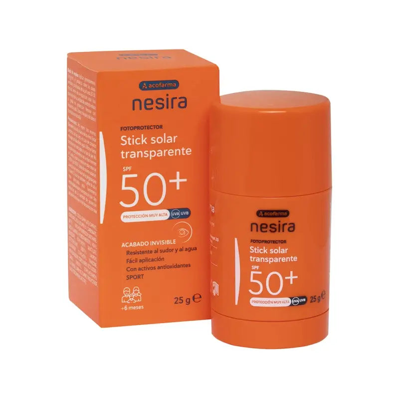 Nesira Sun Stick Transparent SPF50+, 25 g