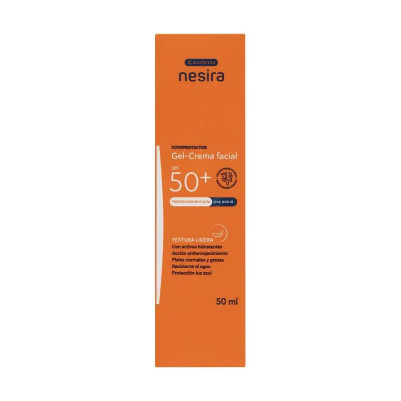 Nesira Face Gel-Cream Spf50+ , 50 ml