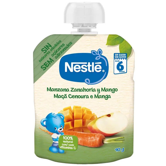Nestlé Apple, Carrot and Mango Sachet, 90 g