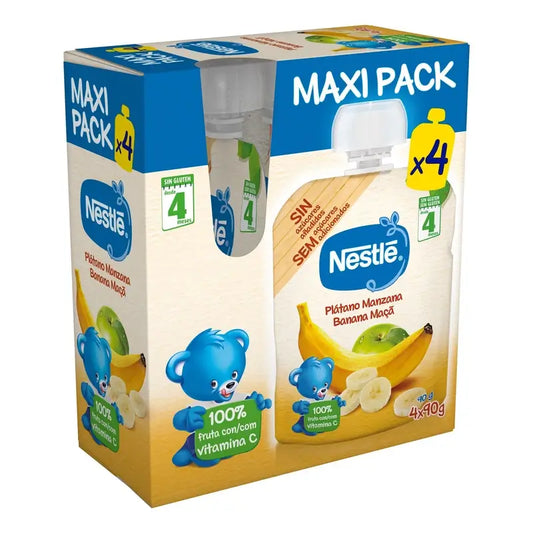 Nestlé Banana Apple Sachet, 4X90g