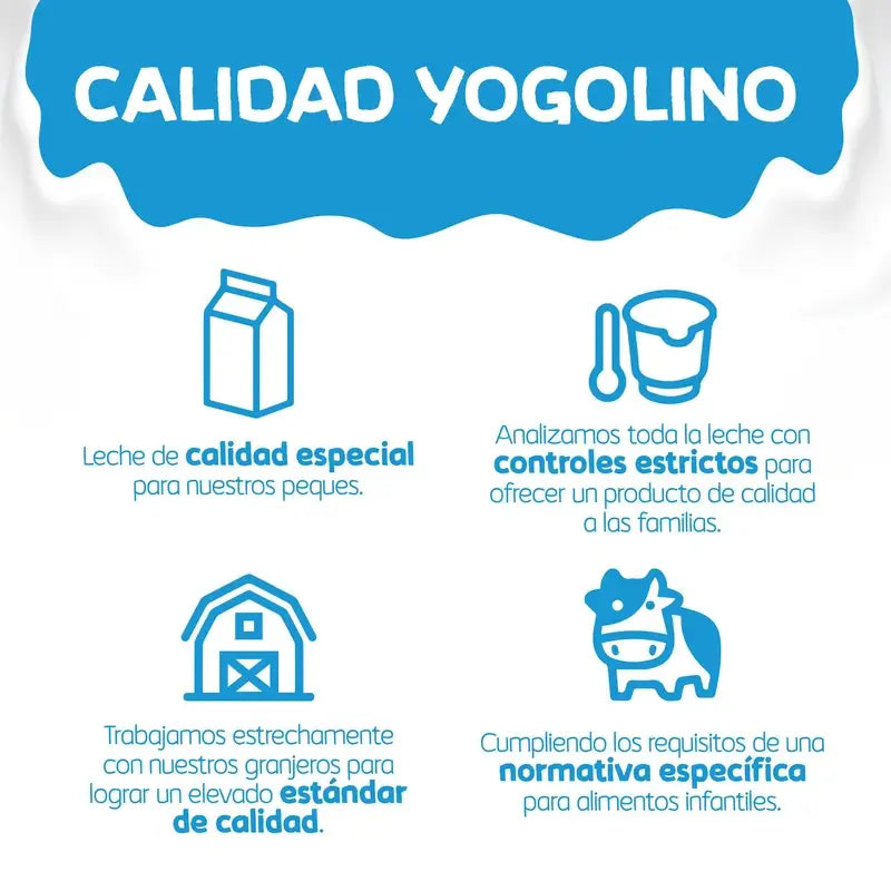 Nestlé Yogolino Desserts Vanilla Flavoured Custard, 4X100 g