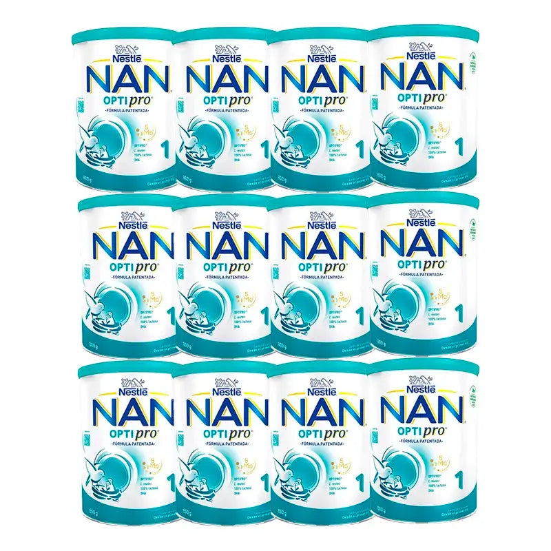 Nestlé Nan Optipro 1 Starter Milk, 12X800 g