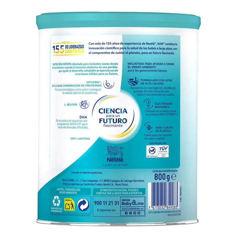 Nestlé Nan Optipro 1 Starter Milk, 800g