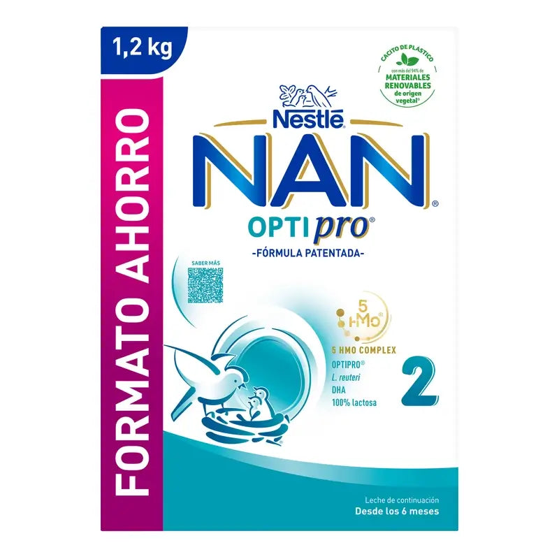 Nestlé Nan Optipro 2 Formula milk, 1200g