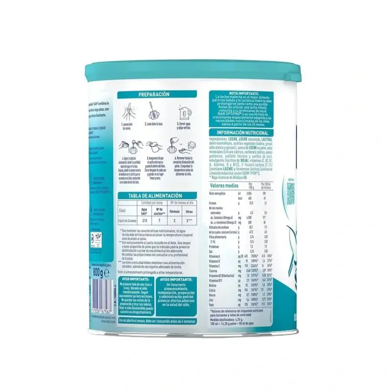 Nestlé Nan Optipro 3 Growing-Up Milk, 6x800 g