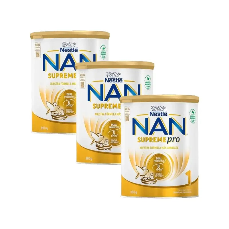 Nestle Nan Supreme Pro 1 Starter Milk, 3x800 gr Pack
