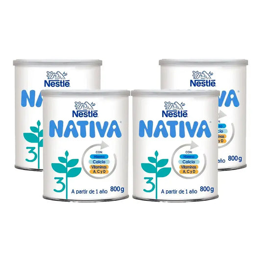Nestlé Nativa 3, Pack 4 x 800 g