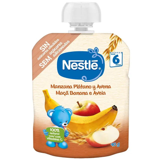 Nestlé Sachet Apple, Banana & Oatmeal, 90g